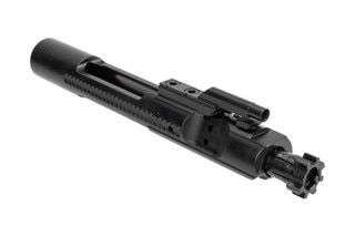 Aero Precision AR 15 bolt carrier group with black nitride finish and no logo